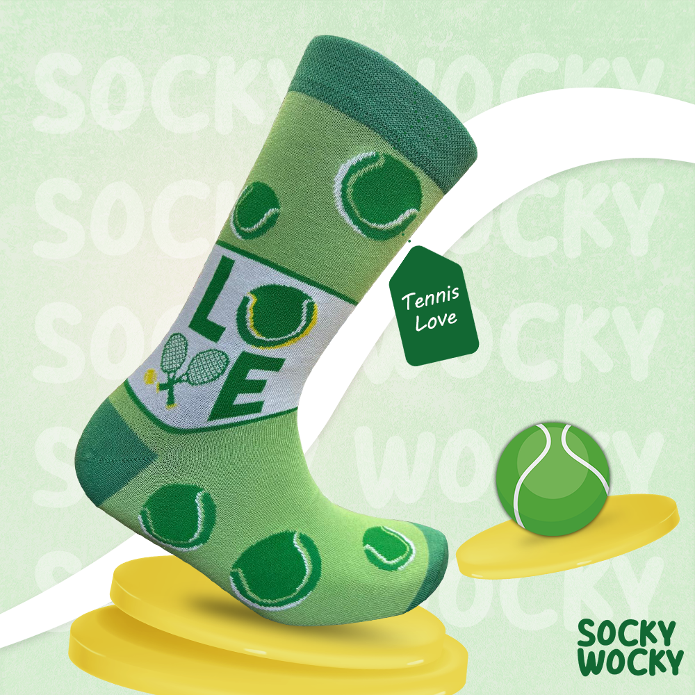 Tennis Love Socks Court Sport Edition